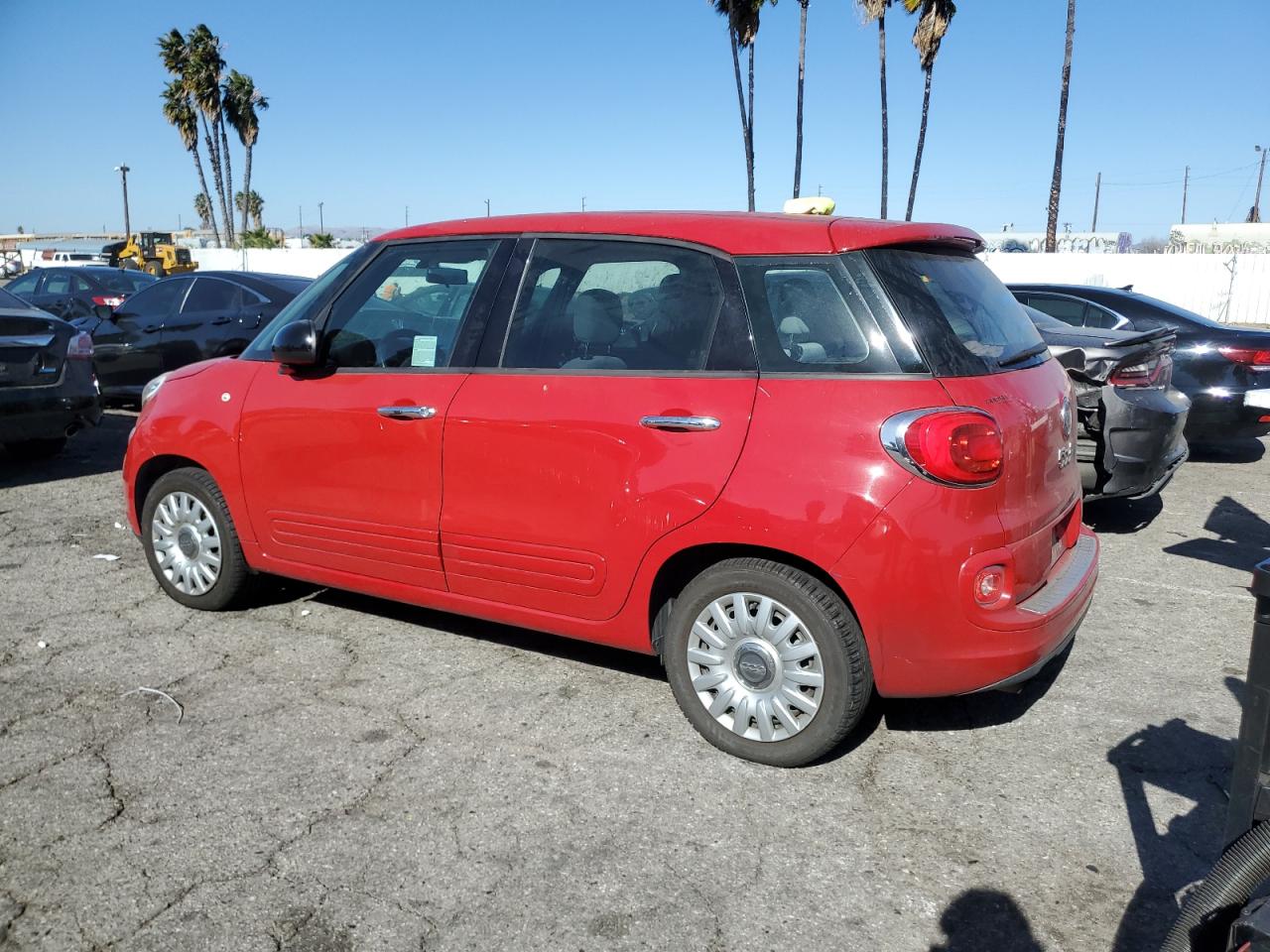 2015 Fiat 500 VIN ZFBCFAAH7FZ035745 Copart auction photo, mechanical / minor dent/scratches damage thumbnail 2