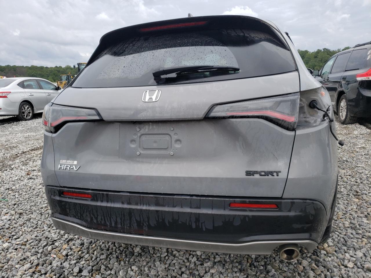 2024 Honda HR-V VIN 3CZRZ1H56RM700595 Copart auction photo, all over damage thumbnail 6