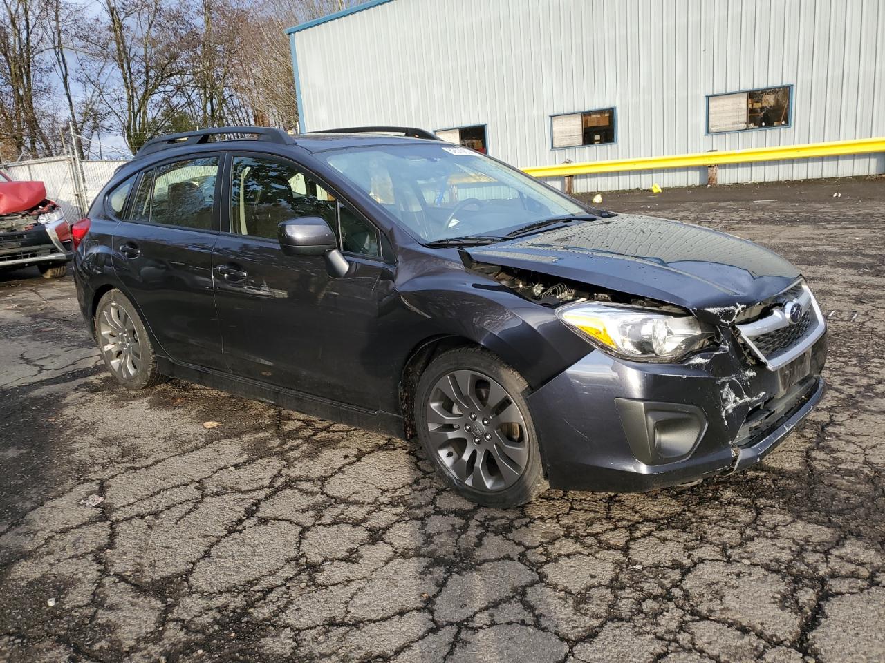2014 Subaru Impreza VIN JF1GPAS60E8269177 Copart auction photo, front end damage thumbnail 4