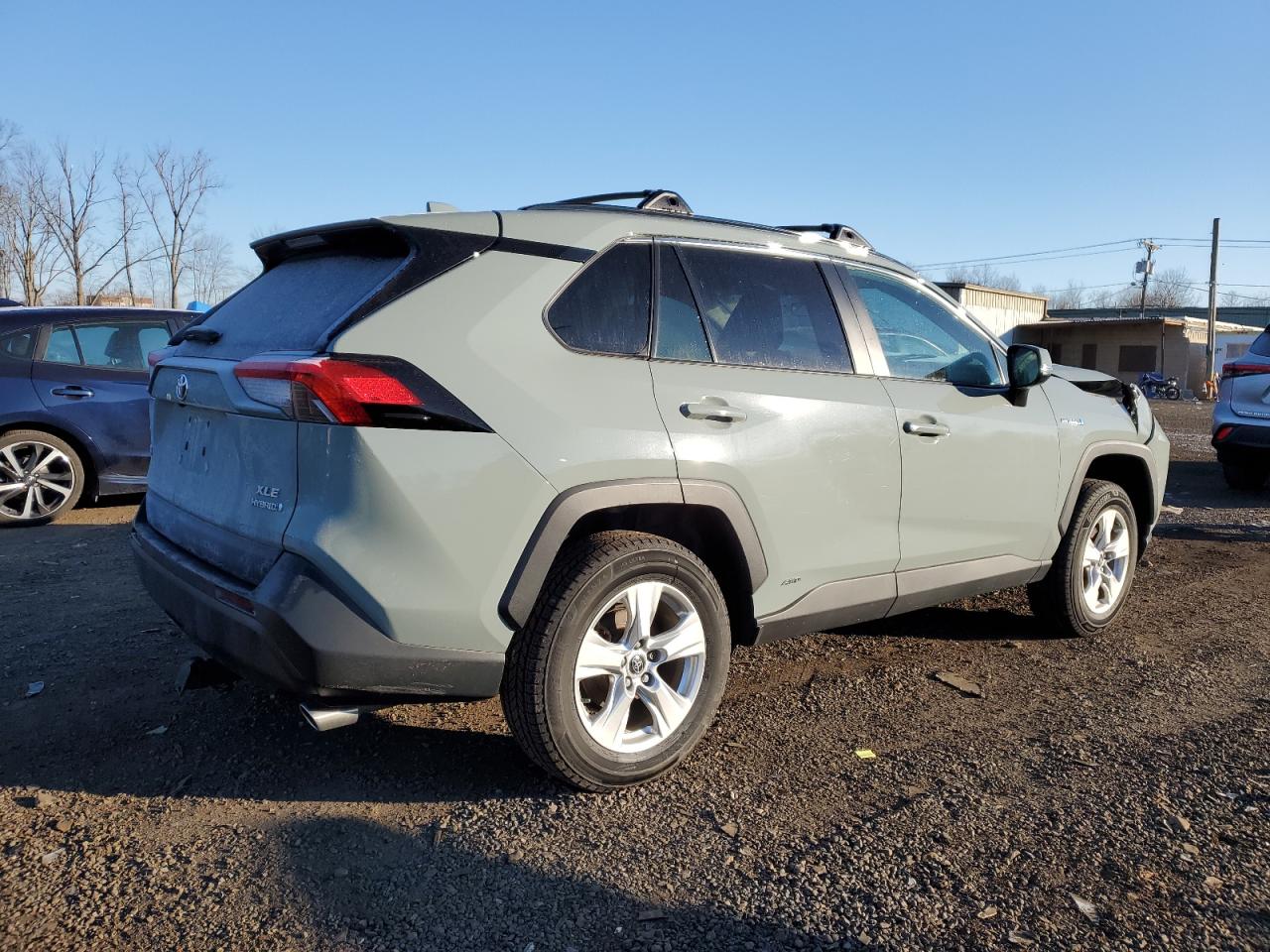 2020 Toyota RAV 4 VIN 2T3RWRFV5LW068341 Copart auction photo, front end damage thumbnail 3