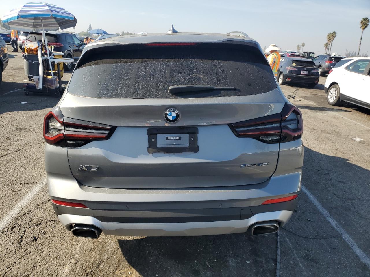 2023 BMW X3 VIN 5UX43DP08P9R31212 Copart auction photo, front end / undercarriage damage thumbnail 6