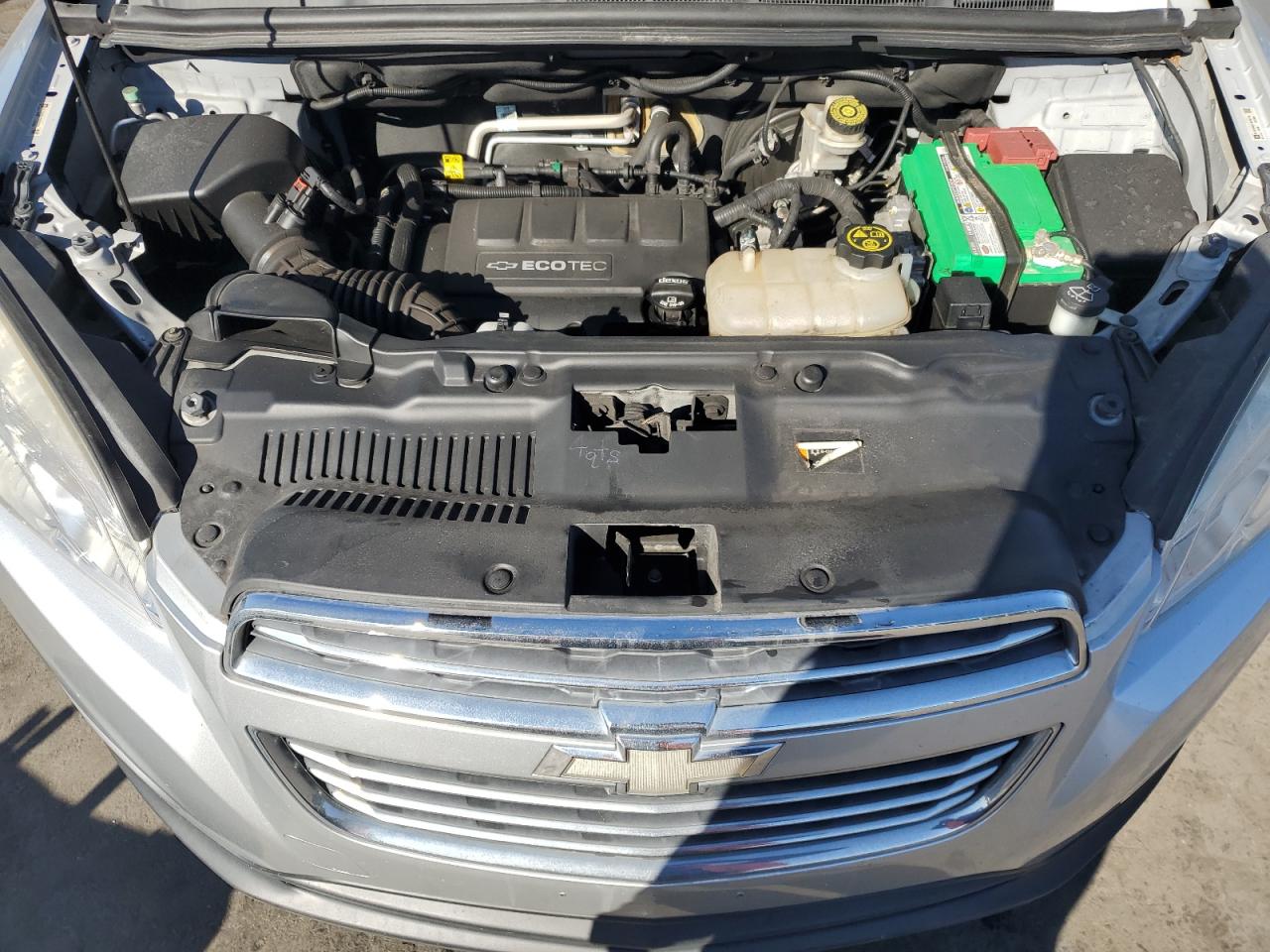 2015 Chevrolet Trax VIN KL7CJKSB1FB246778 Copart auction photo, rear end / undercarriage damage thumbnail 14