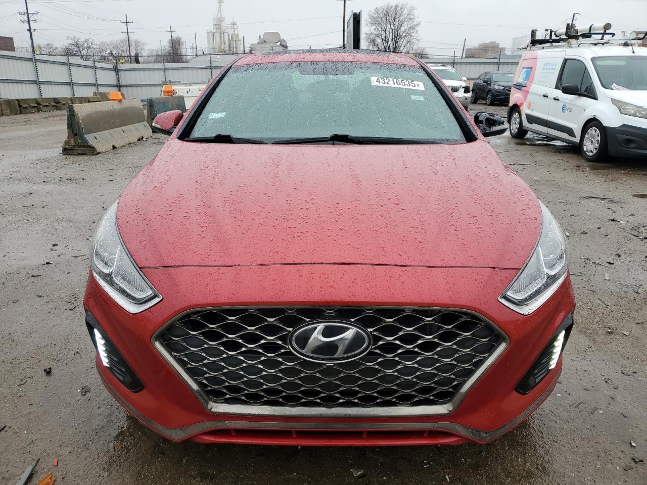 2018 Hyundai Sonata VIN 5NPE34AFXJH718344 Copart auction photo, rear end / side damage thumbnail 5