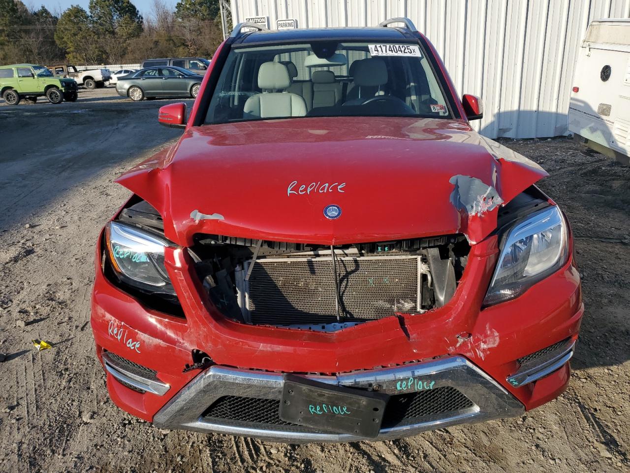 2014 Mercedes-Benz GLK-klasse VIN WDCGG5HB6EG260019 Copart auction photo, front end / minor dent/scratches damage thumbnail 5