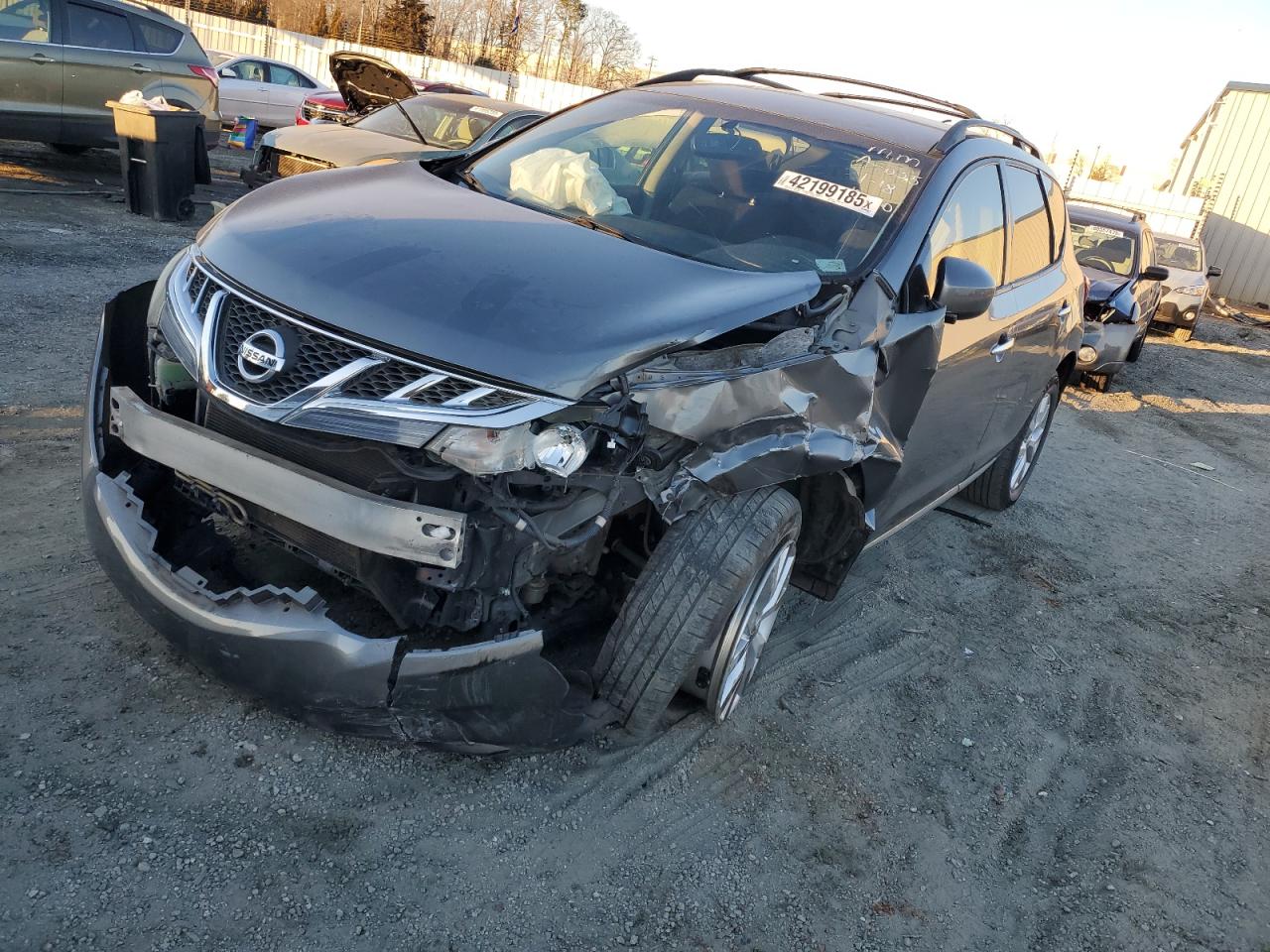 2014 Nissan Murano VIN JN8AZ1MU8EW415539