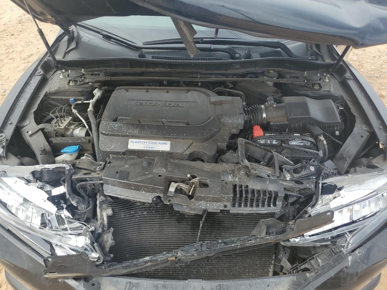 2016 Honda Accord VIN 1HGCT2B01GA005596 Copart auction photo, front end damage thumbnail 12