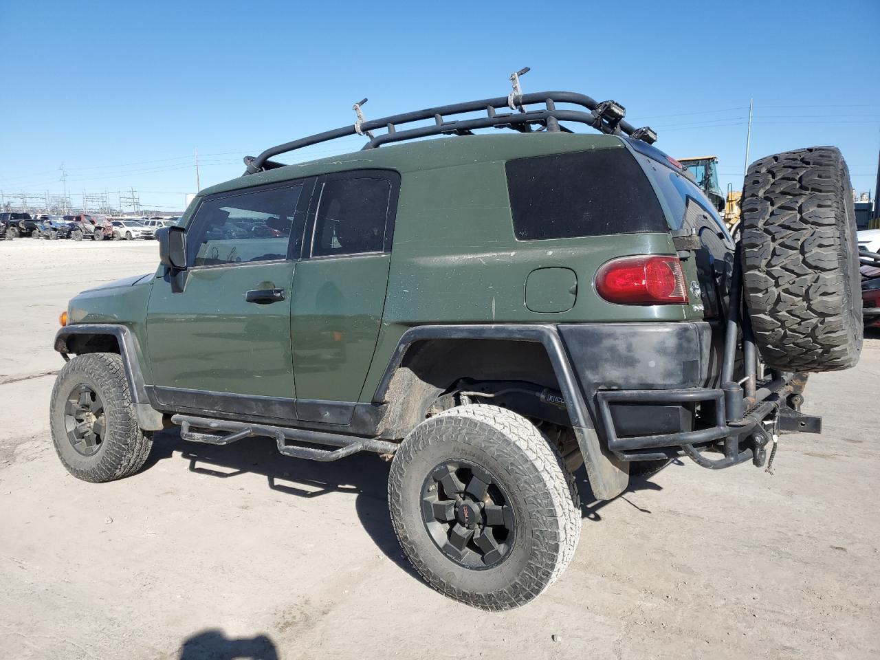 2011 Toyota FJ Cruiser VIN JTEBU4BF6BK110866 Copart auction photo, front end / undercarriage damage thumbnail 2
