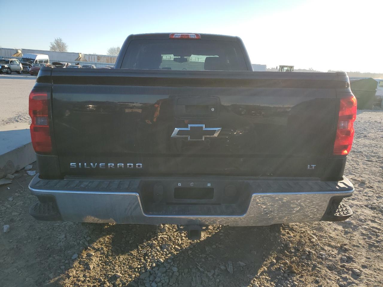2014 Chevrolet Silverado VIN 1GCVKREC5EZ107233 Copart auction photo, front end / side damage thumbnail 6