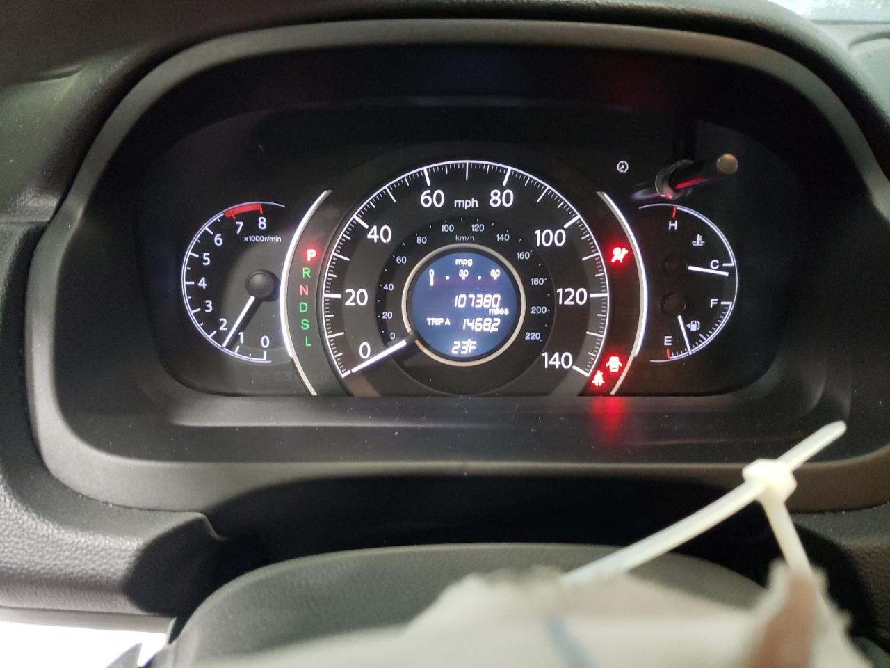 2015 Honda CR-V VIN 5J6RM4H50FL109823 Copart auction photo, front end damage thumbnail 9