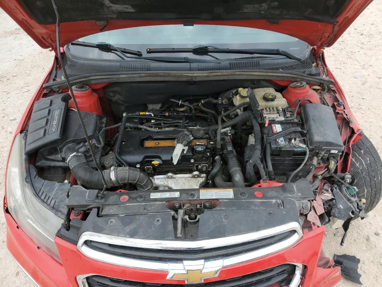 2015 Chevrolet Cruze VIN 1G1PG5SB3F7293553 Copart auction photo, front end damage thumbnail 12