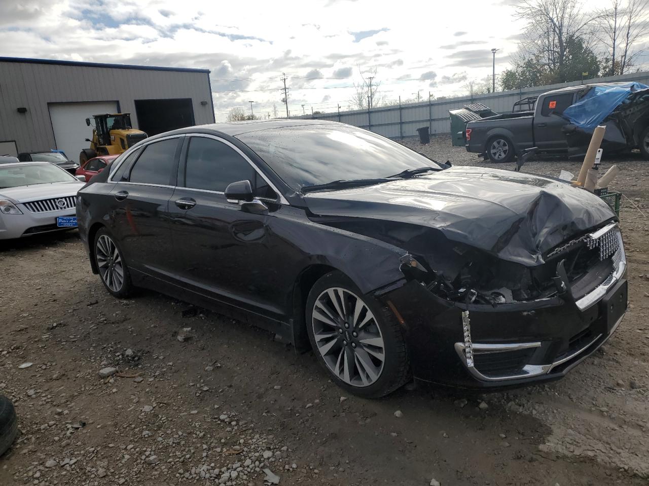 2020 Lincoln MKZ VIN 3LN6L5F98LR608269 Copart auction photo, front end damage thumbnail 4