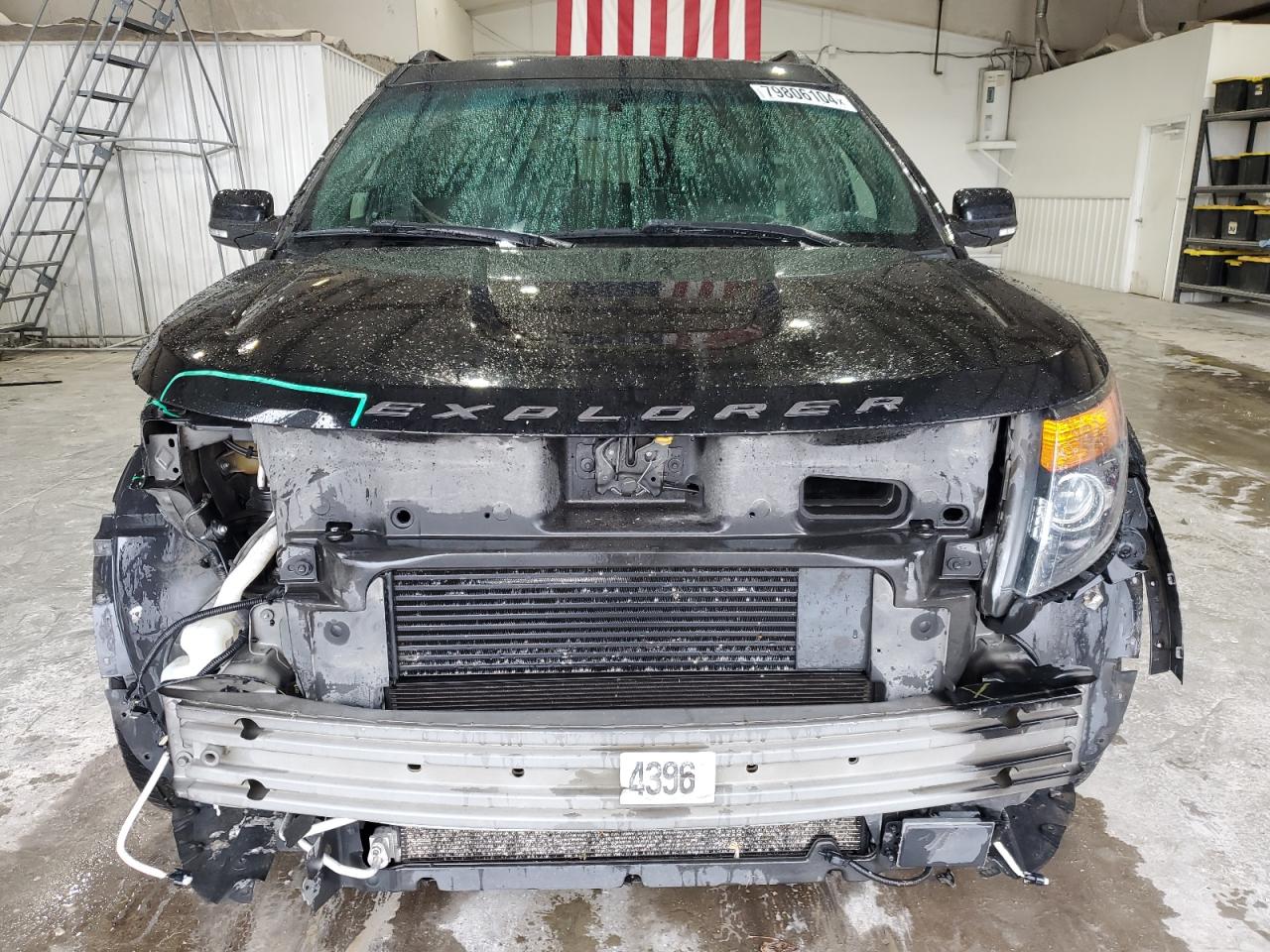 2015 Ford Explorer VIN 1FM5K8GT8FGB80368 Copart auction photo, front end / minor dent/scratches damage thumbnail 5
