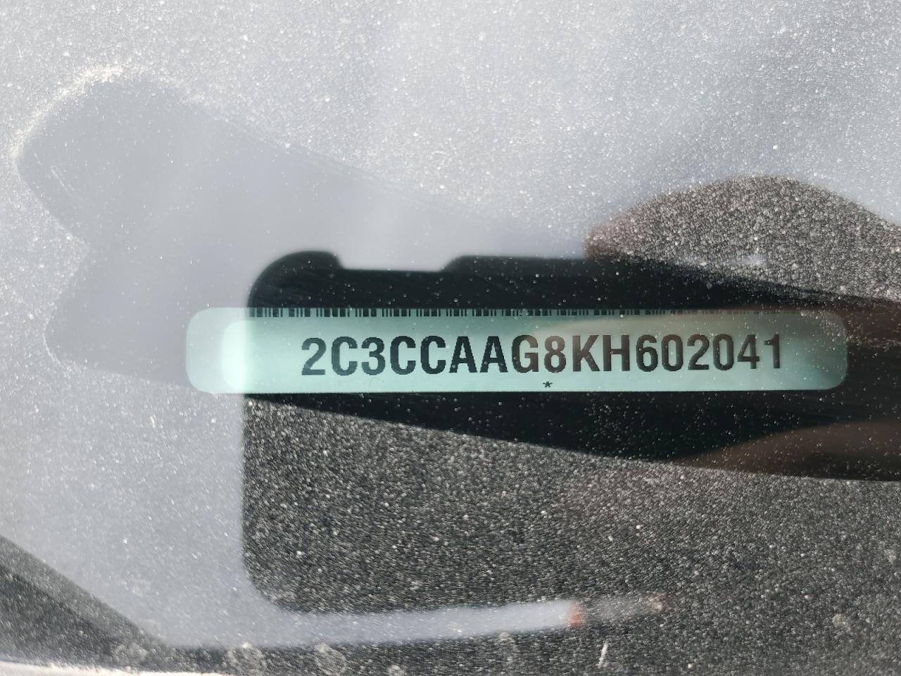 2019 Chrysler 300 VIN 2C3CCAAG8KH602041 Copart auction photo, side / all over damage thumbnail 12