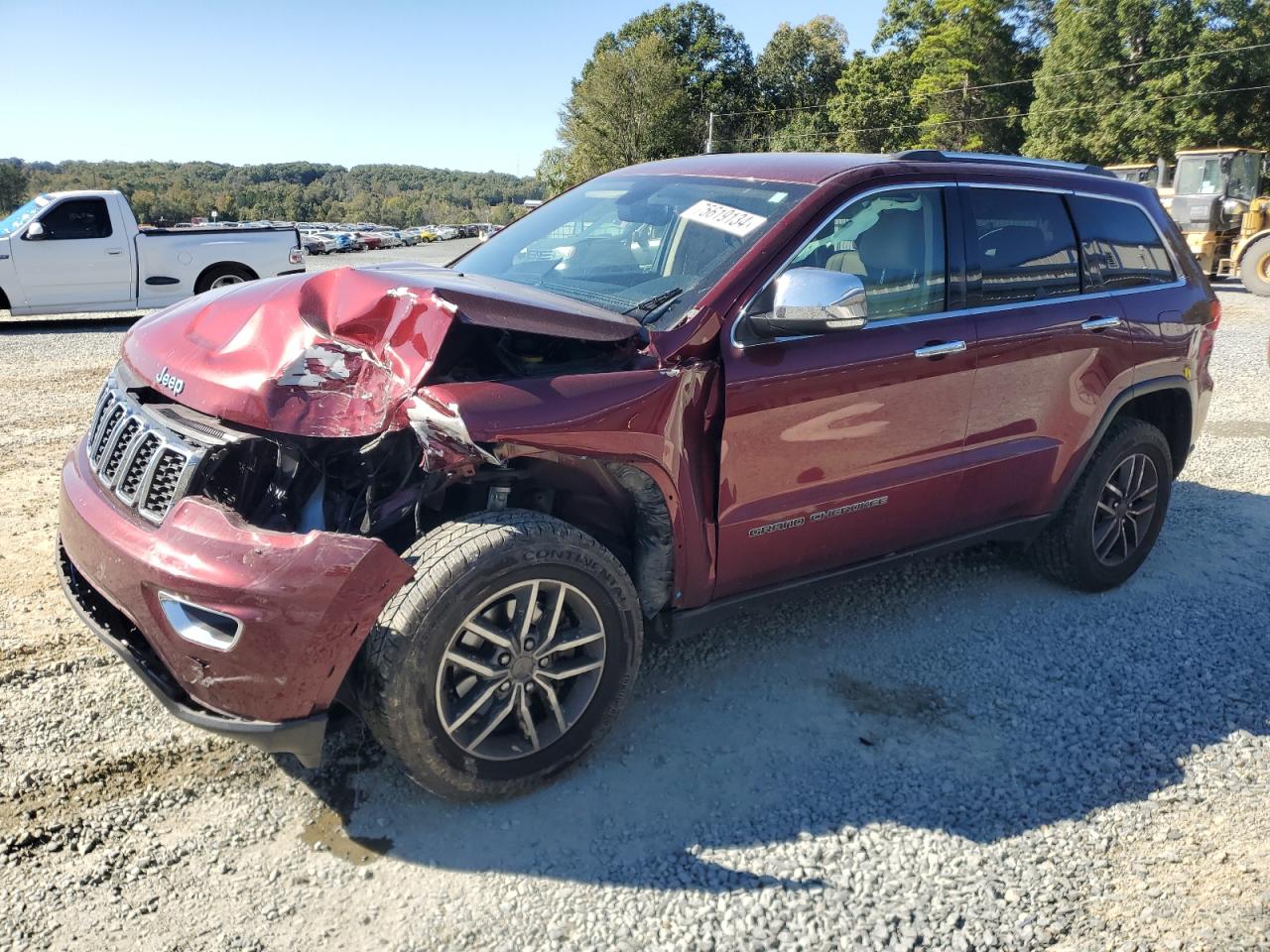 2019 Jeep Grand Cherokee VIN 1C4RJFBGXKC532861