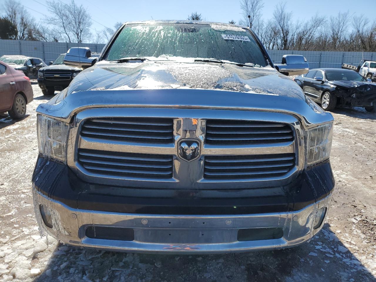 2014 RAM 1500 VIN 1C6RR7LT8ES193240 Copart auction photo, rear end / minor dent/scratches damage thumbnail 5