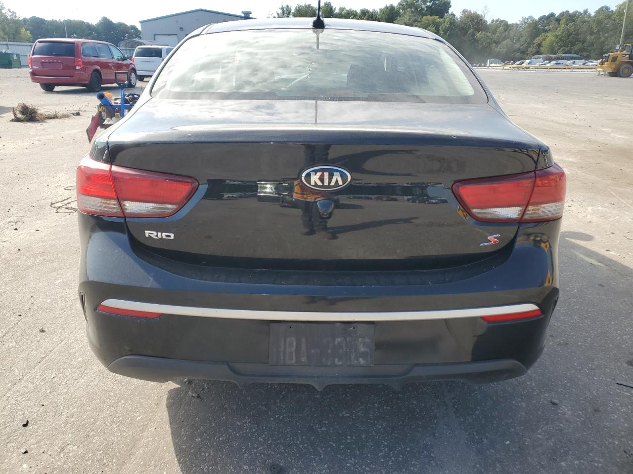 2021 KIA Rio VIN 3KPA24AD4ME375880 Copart auction photo, front end / side damage thumbnail 6