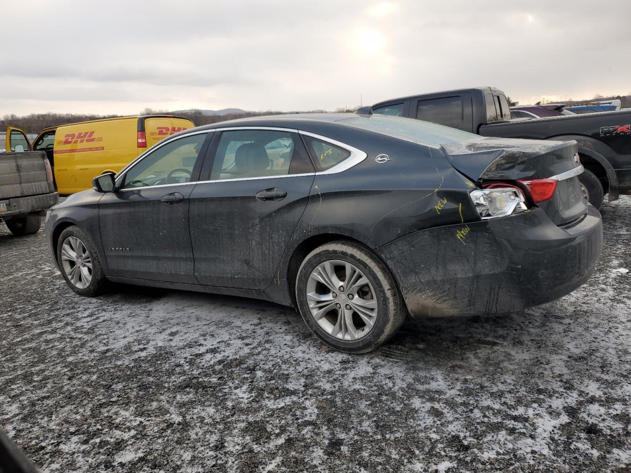 2014 Chevrolet Impala VIN 2G1115SLXE9241706 Copart auction photo, rear end damage thumbnail 2