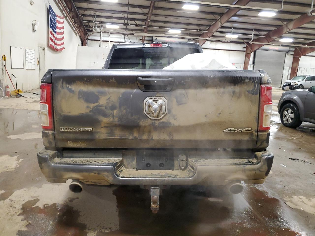 2021 RAM 1500 VIN 1C6SRFBT8MN614917 Copart auction photo, side / mechanical damage thumbnail 6