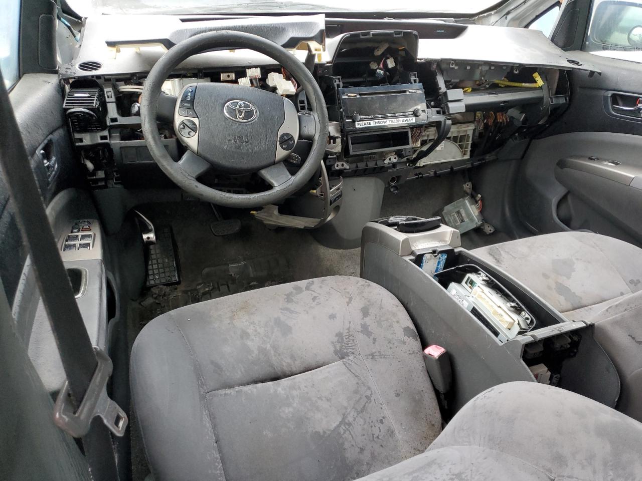 2008 Toyota Prius VIN JTDKB20U487731583 Copart auction photo, stripped / minor dent/scratches damage thumbnail 8