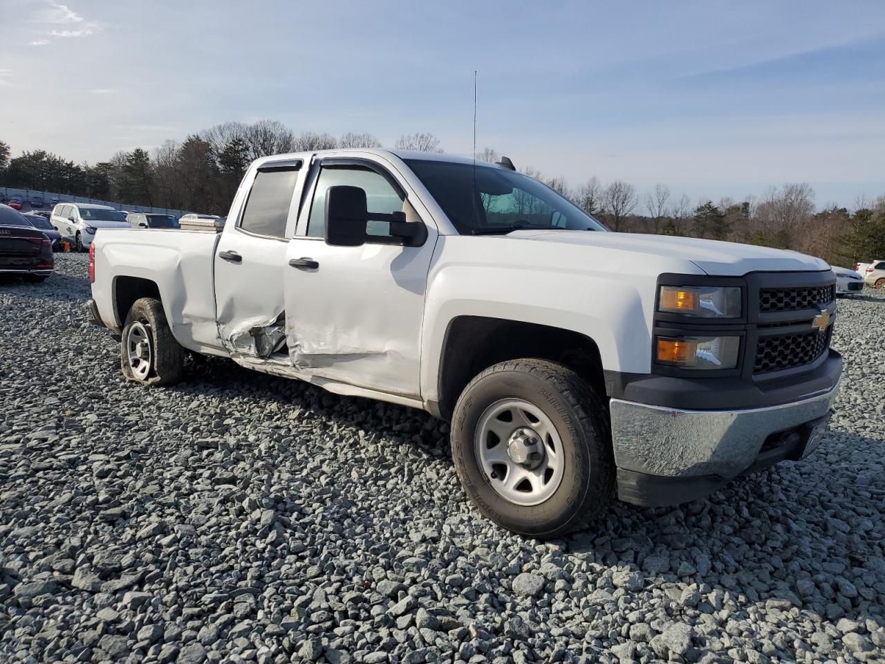2015 Chevrolet Silverado VIN 1GCVKPEC0FZ347070 Copart auction photo, side damage thumbnail 4
