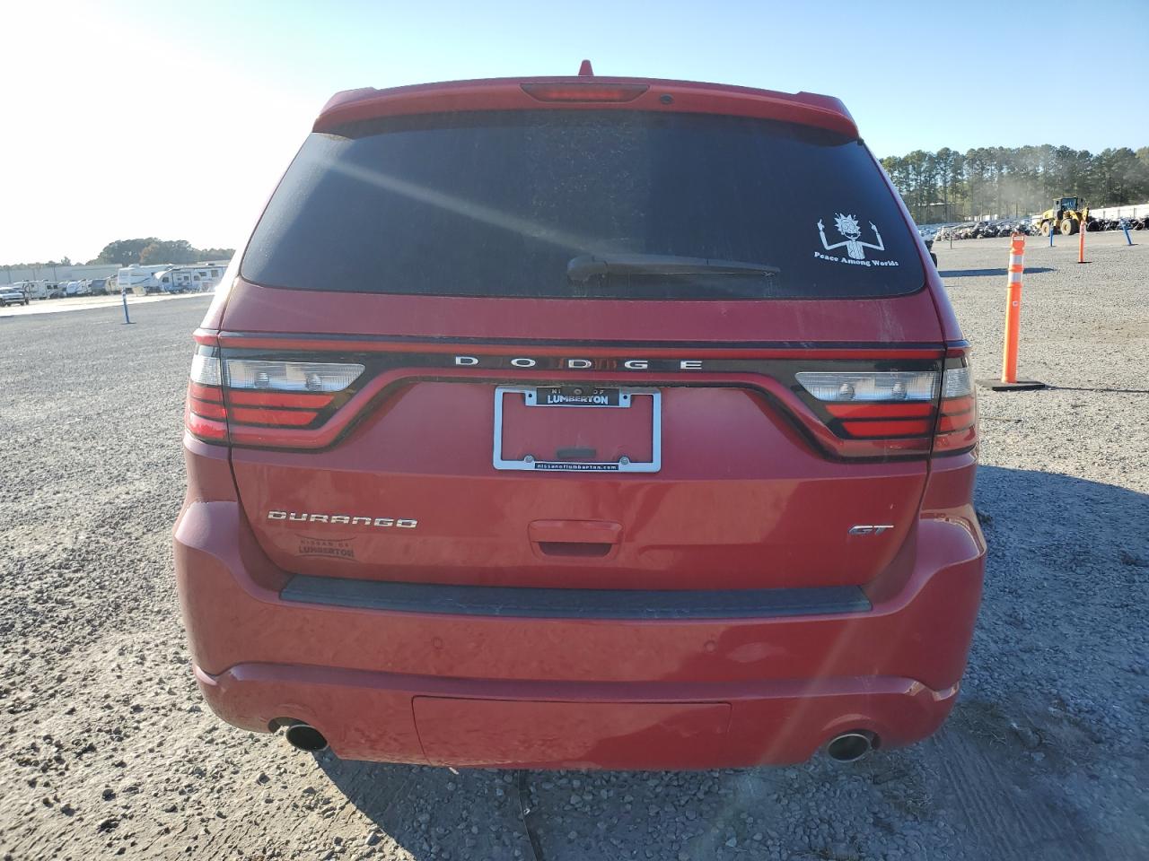 2018 Dodge Durango VIN 1C4RDHDG8JC281787 Copart auction photo, front end damage thumbnail 6