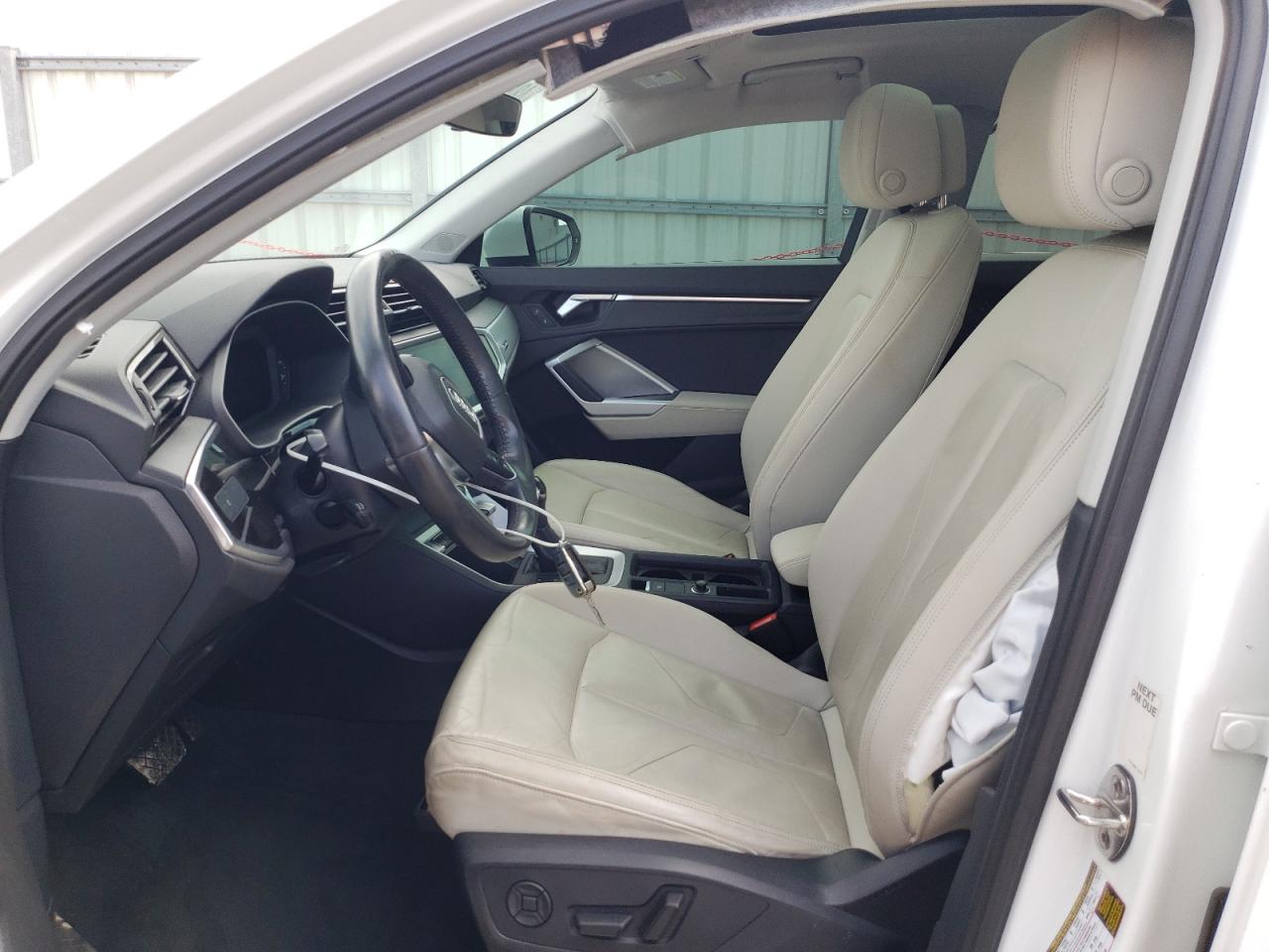 2019 Audi Q3 VIN WA1AECF36K1076791 Copart auction photo, rear end damage thumbnail 7