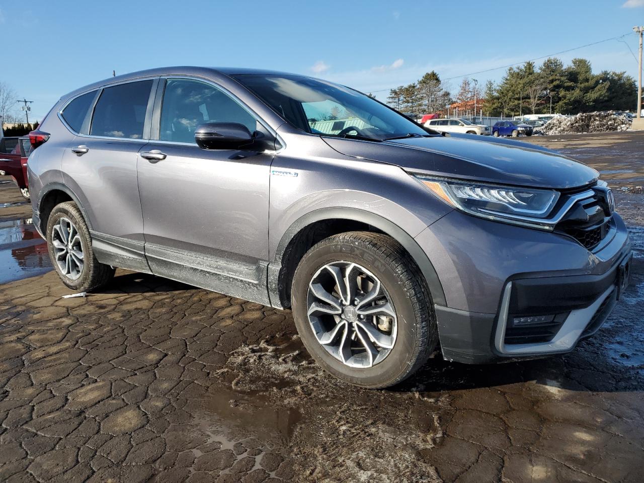 2020 Honda CR-V VIN 7FART6H57LE012643 Copart auction photo, side damage thumbnail 4