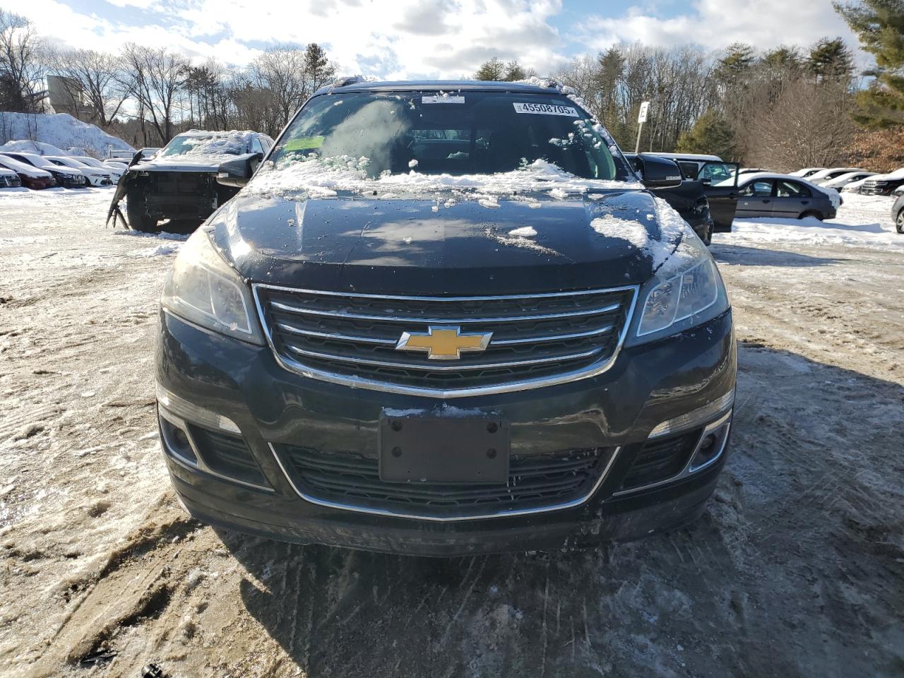 2014 Chevrolet Traverse VIN 1GNKVHKD8EJ235523 Copart auction photo, side / rear end damage thumbnail 5