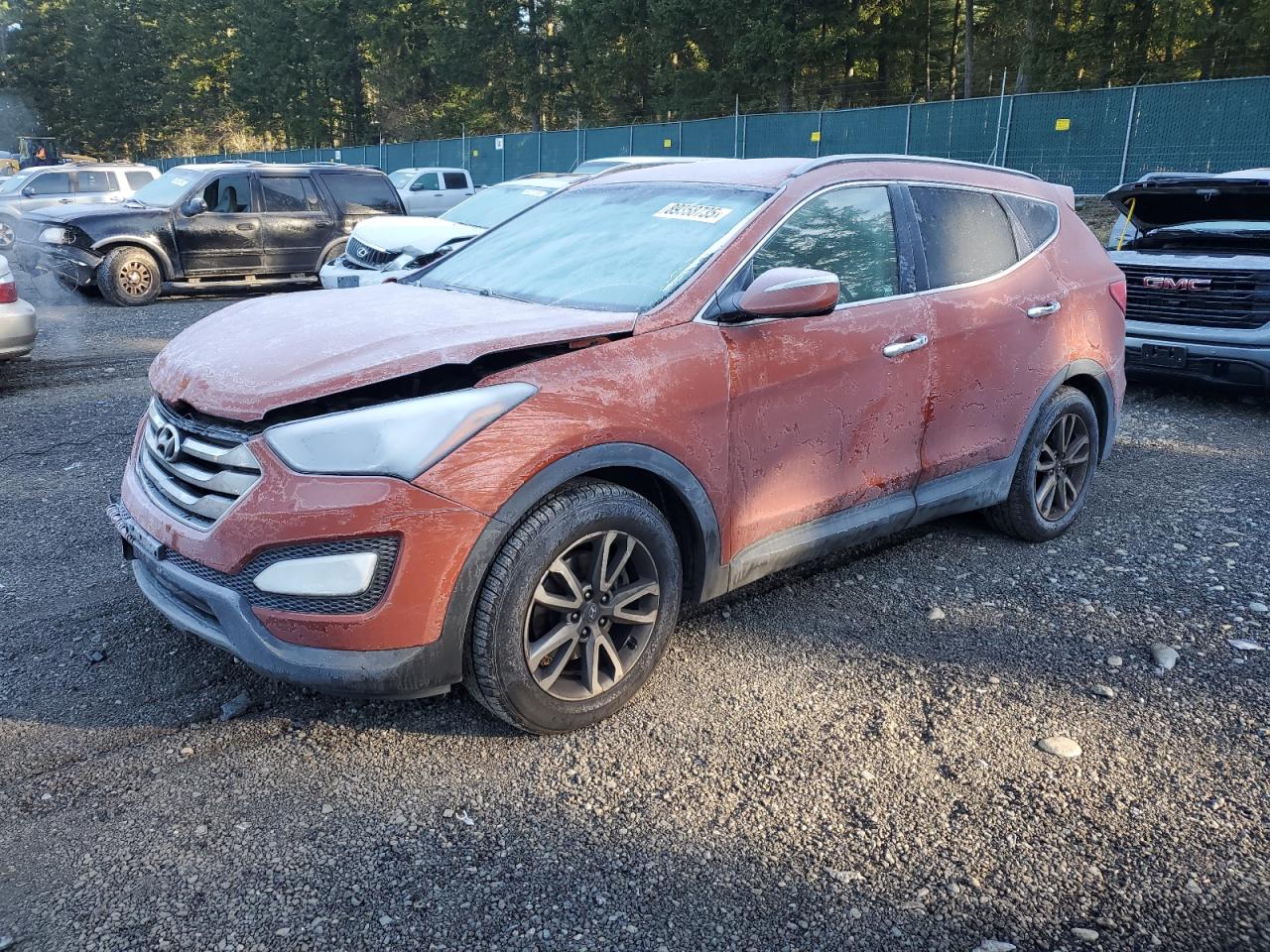 2014 Hyundai Santa Fe VIN 5XYZU3LA2EG125052