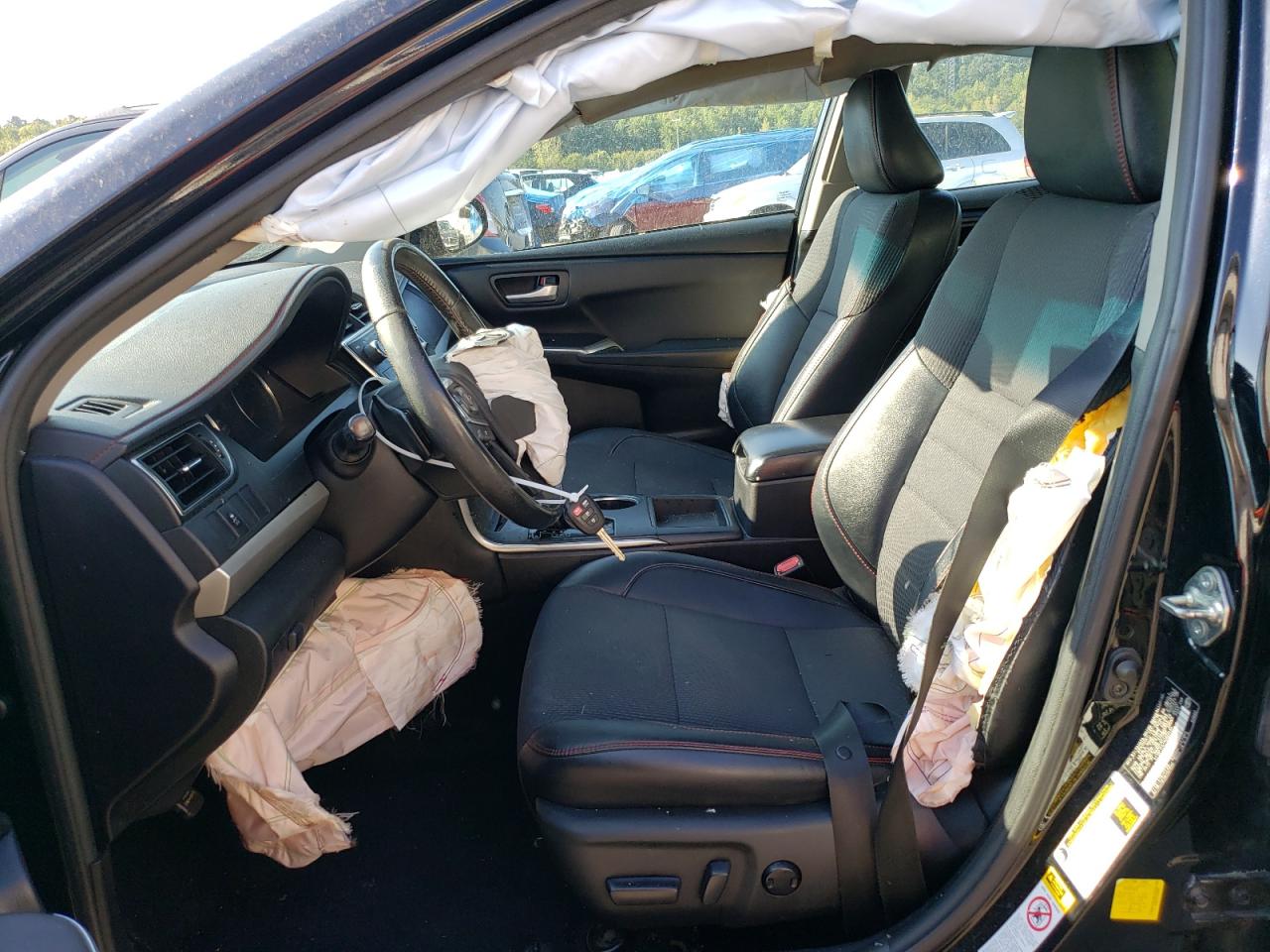 2017 Toyota Camry VIN 4T1BF1FK7HU660493 Copart auction photo, front end / rear end damage thumbnail 7
