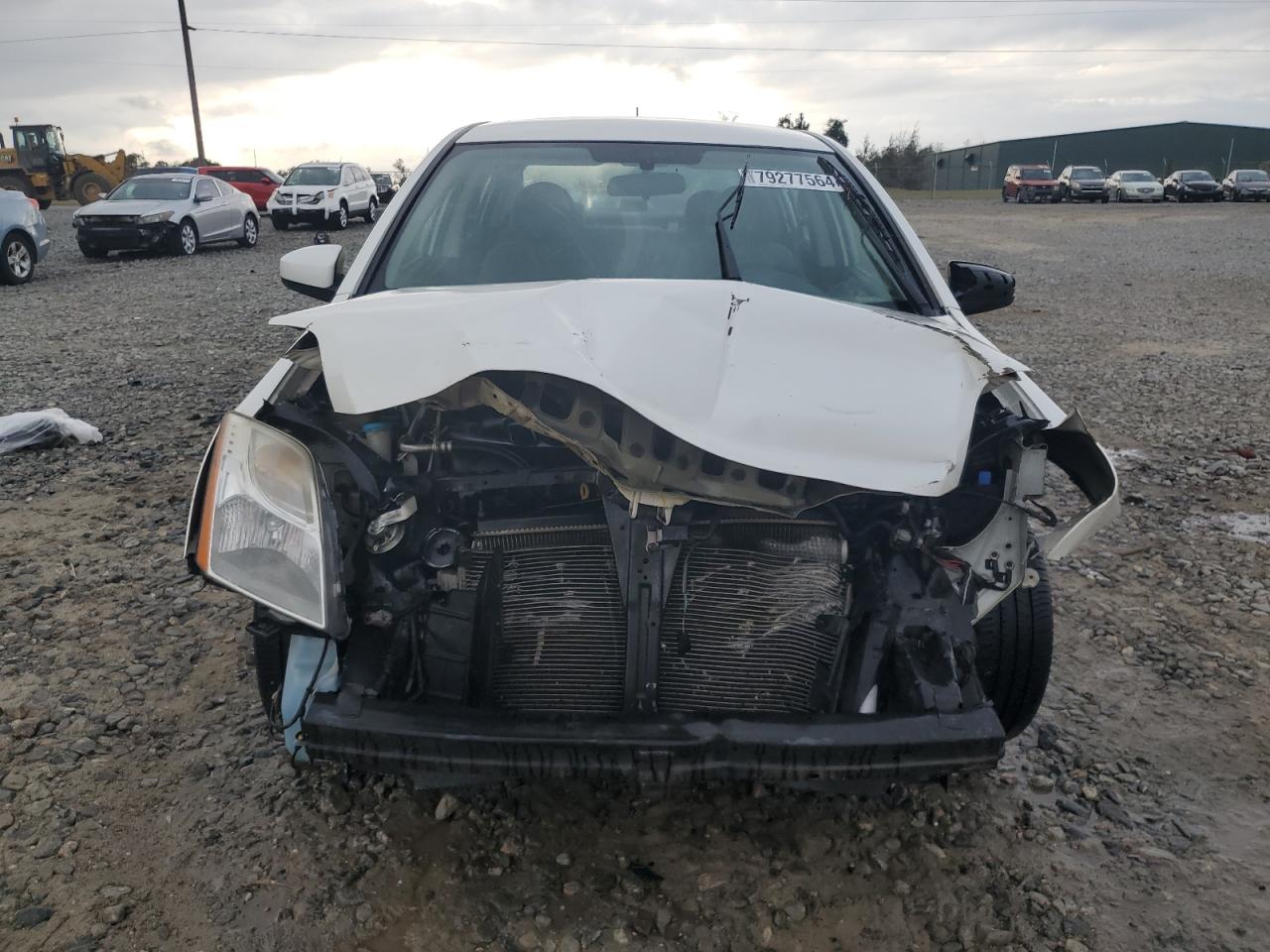 2010 Nissan Sentra VIN 3N1AB6APXAL639037 Copart auction photo, front end / minor dent/scratches damage thumbnail 5