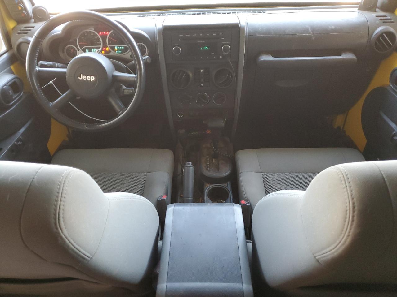 2009 Jeep Wrangler VIN 1J4GA691X9L763188 Copart auction photo, front end / undercarriage damage thumbnail 8