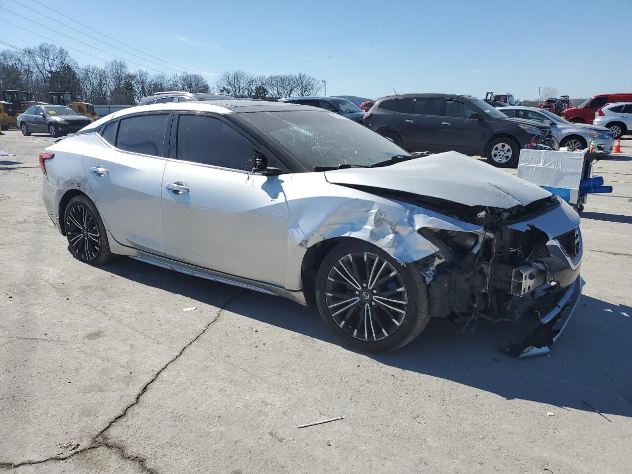 2016 Nissan Maxima VIN 1N4AA6AP1GC426200 Copart auction photo, all over / front end damage thumbnail 4