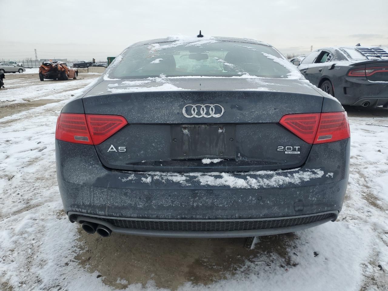 2015 Audi A5 VIN WAUMFAFR0FA024343 Copart auction photo, front end damage thumbnail 6