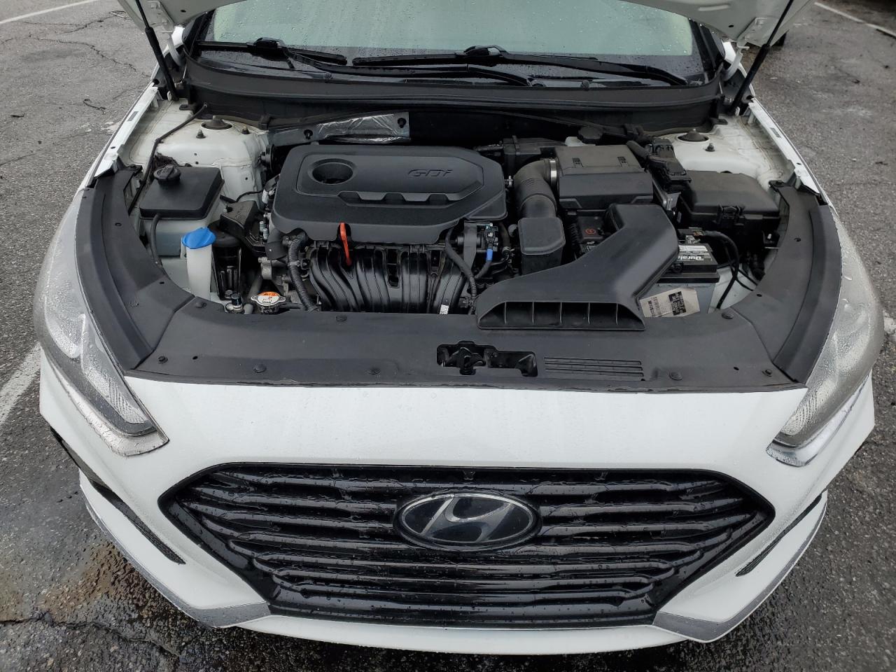 2019 Hyundai Sonata VIN 5NPE24AFXKH803608 Copart auction photo, all over damage thumbnail 11