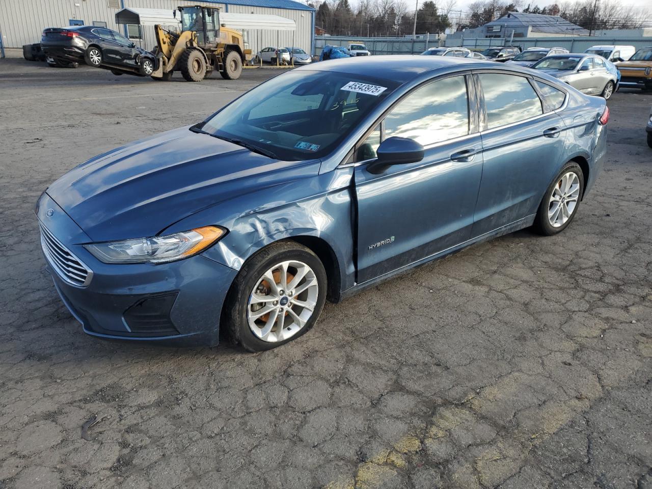 2019 Ford Fusion VIN 3FA6P0LU2KR192602 - Copart auction photo