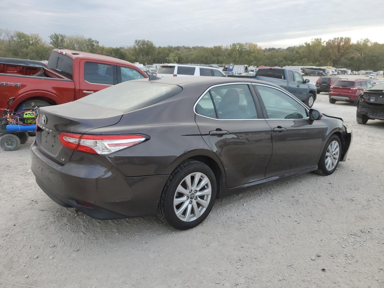 2020 Toyota Camry VIN 4T1C11AK7LU872975 Copart auction photo, front end damage thumbnail 3