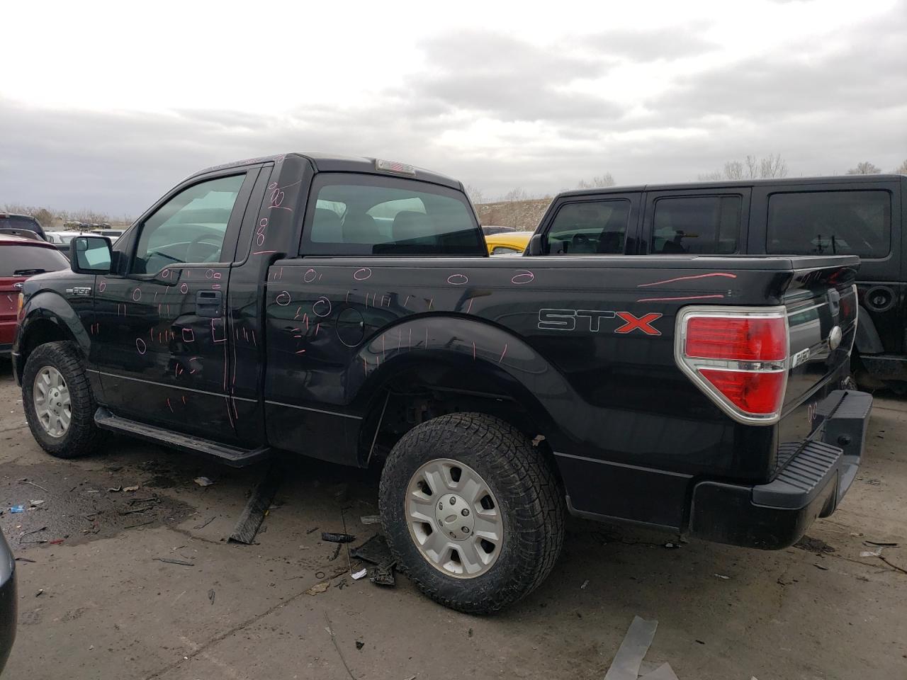 2012 Ford F-150 VIN 1FTMF1CM0CKD68062 Copart auction photo, hail / minor dent/scratches damage thumbnail 2