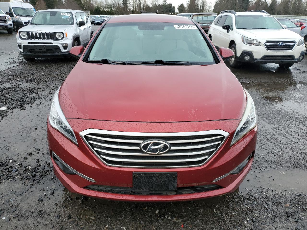 2015 Hyundai Sonata VIN 5NPE24AF3FH173422 Copart auction photo, minor dent/scratches damage thumbnail 5