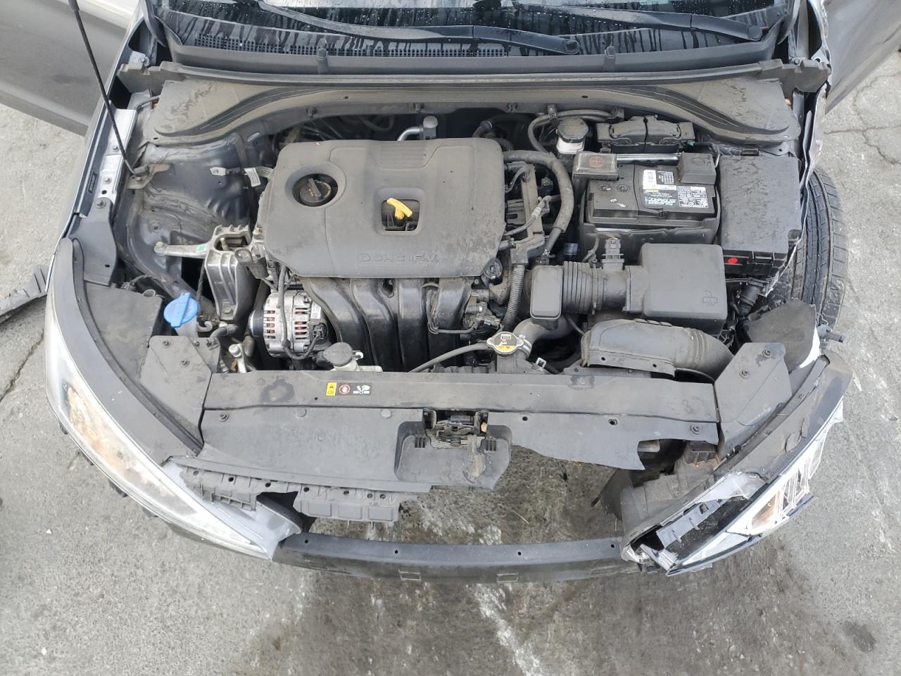 2020 Hyundai Elantra VIN 5NPD74LF9LH500475 Copart auction photo, front end / side damage thumbnail 12