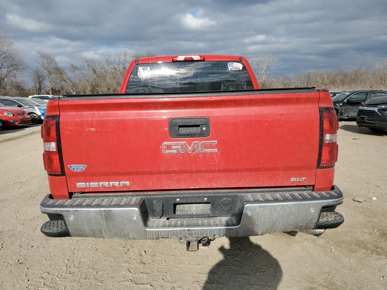 2014 GMC Sierra VIN 3GTU2VEC7EG451098 Copart auction photo, rear end / front end damage thumbnail 6
