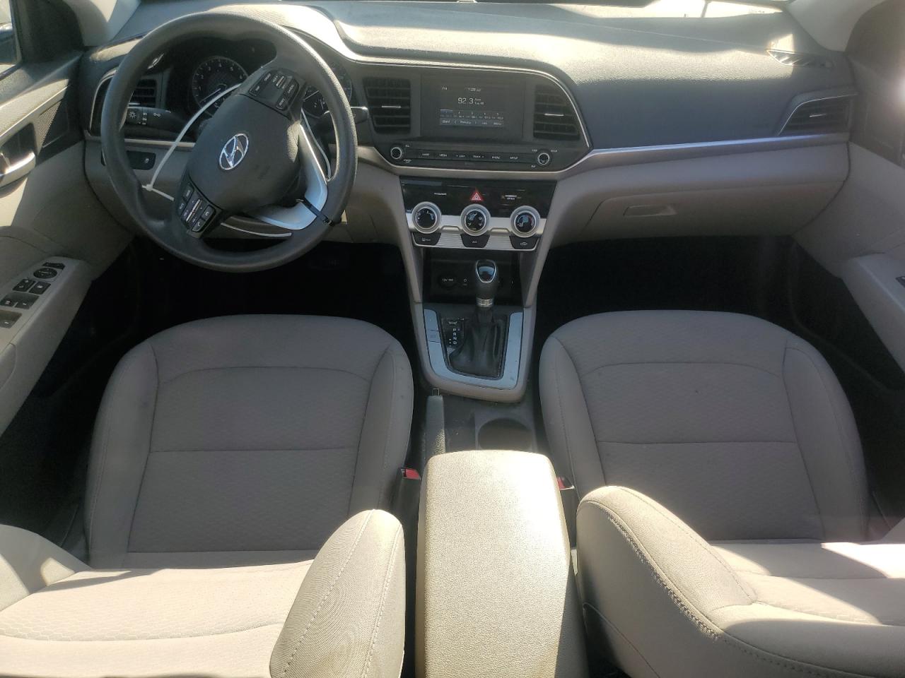 2019 Hyundai Elantra VIN 5NPD74LFXKH481028 Copart auction photo, front end / minor dent/scratches damage thumbnail 8