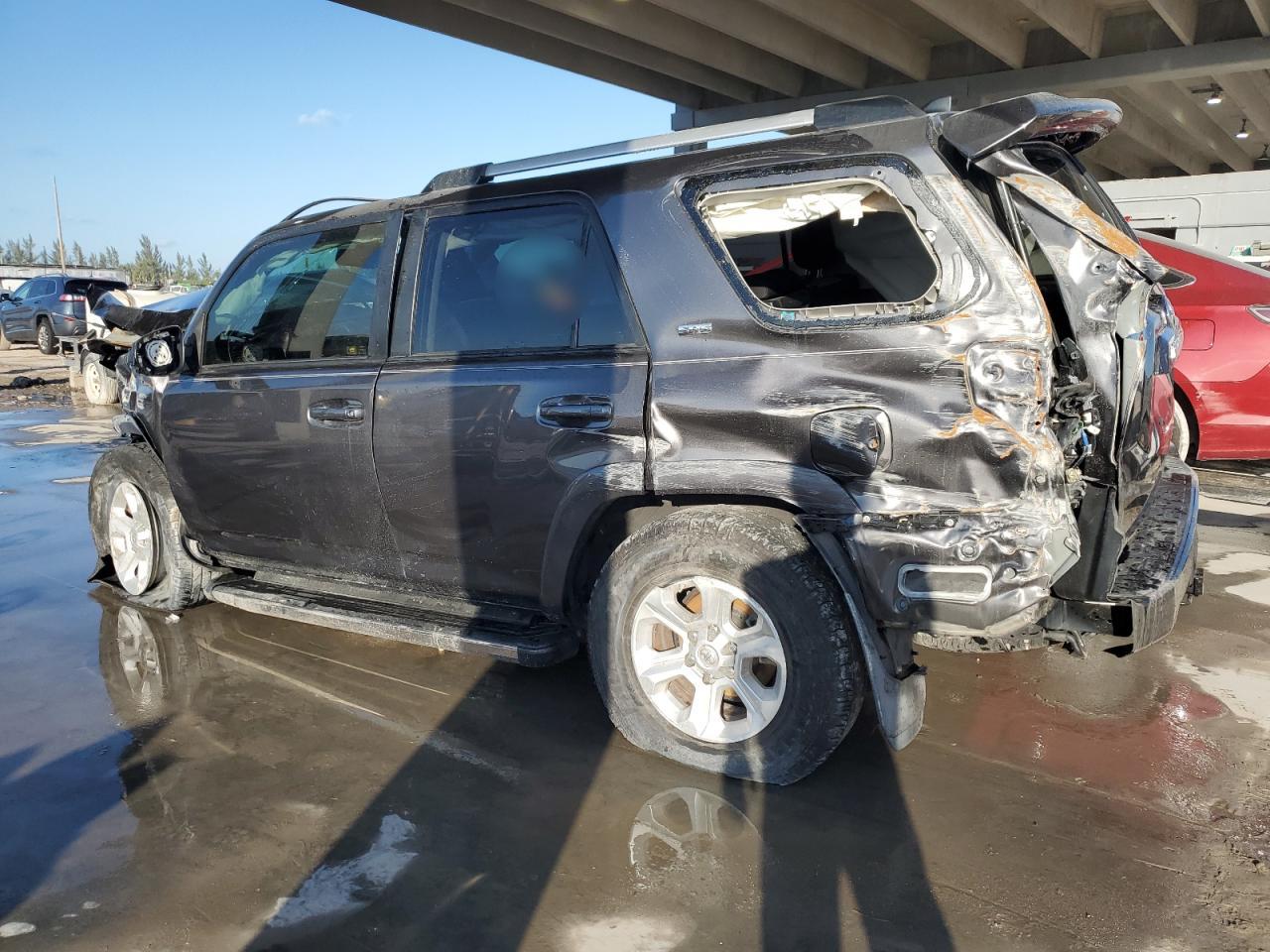 2021 Toyota 4Runner VIN JTEEU5JR9M5228474 Copart auction photo, all over damage thumbnail 2