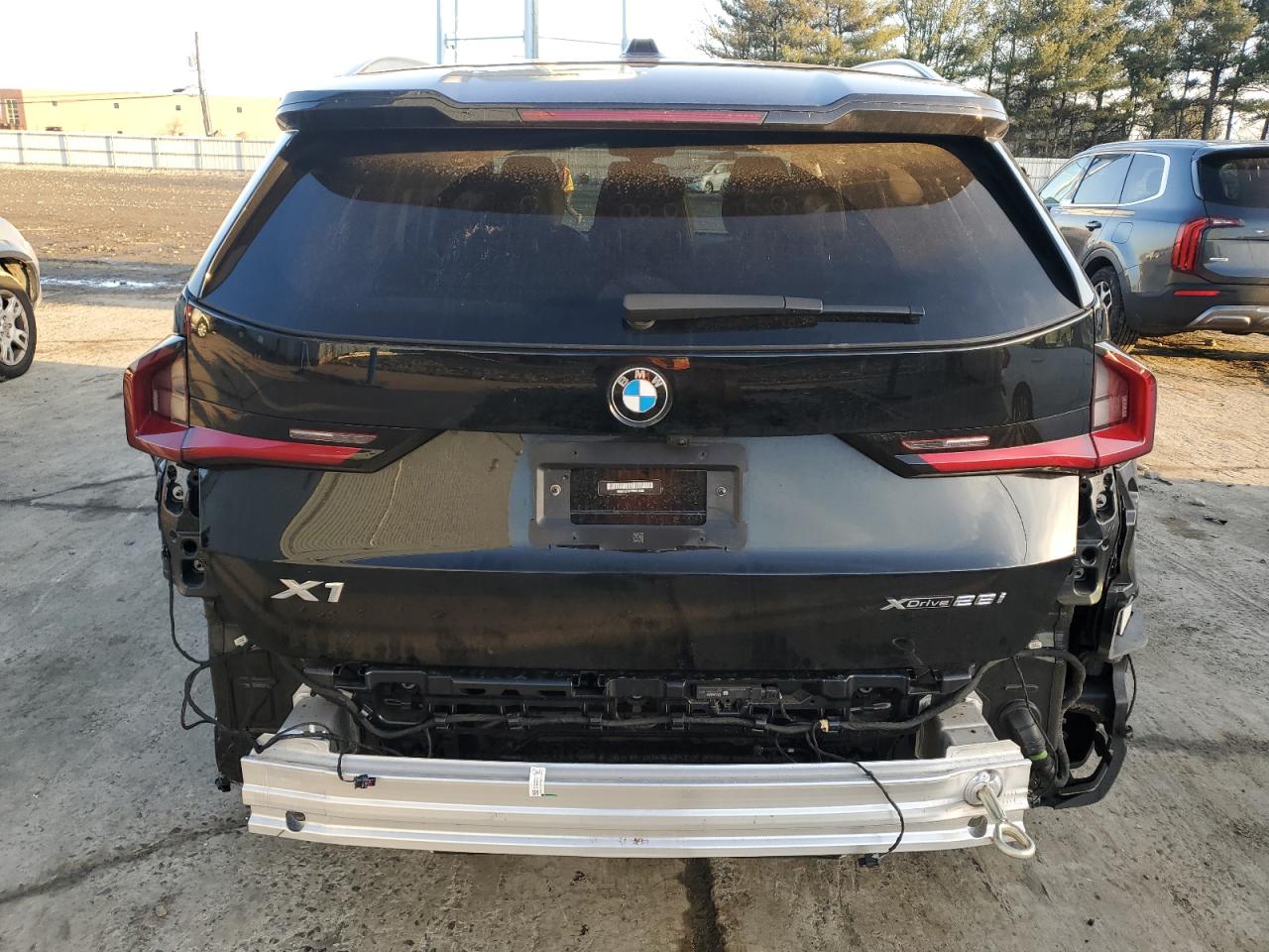 2023 BMW X1 VIN WBX73EF07P5W14330 Copart auction photo, rear end damage thumbnail 6