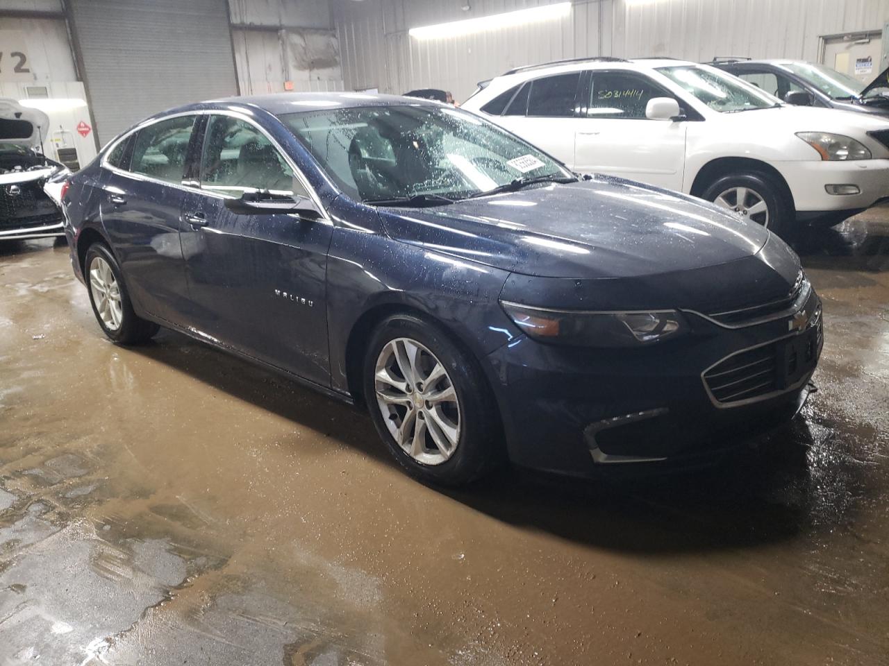 2018 Chevrolet Malibu VIN 1G1ZD5ST7JF127982 Copart auction photo, front end / side damage thumbnail 4