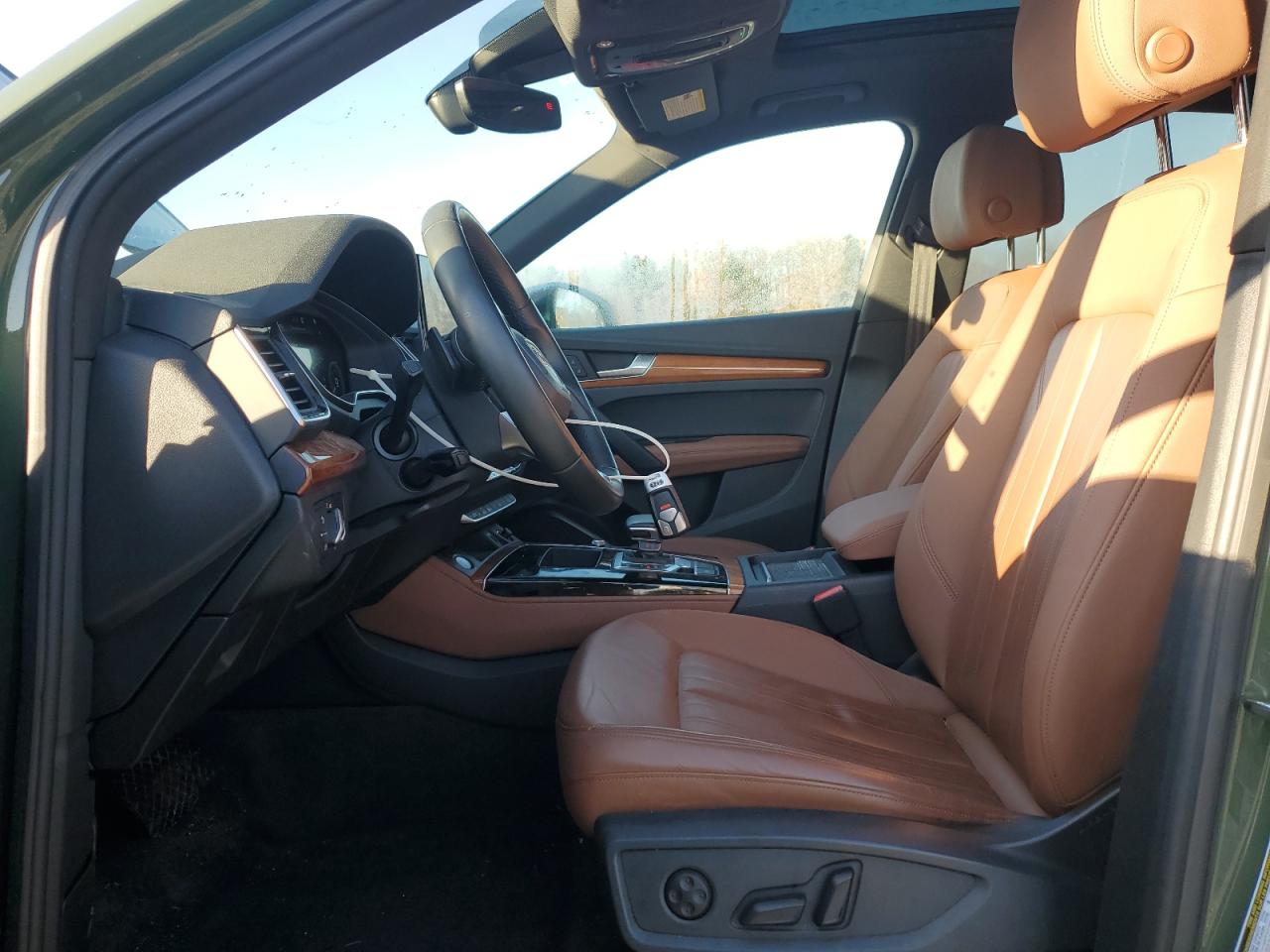 2021 Audi Q5 VIN WA1E2AFYXM2040934 Copart auction photo, front end damage thumbnail 7