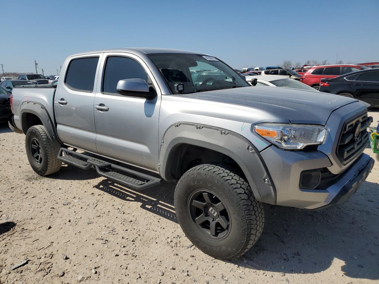 2018 Toyota Tacoma VIN 5TFCZ5AN7JX128173 Copart auction photo, rear end / minor dent/scratches damage thumbnail 4