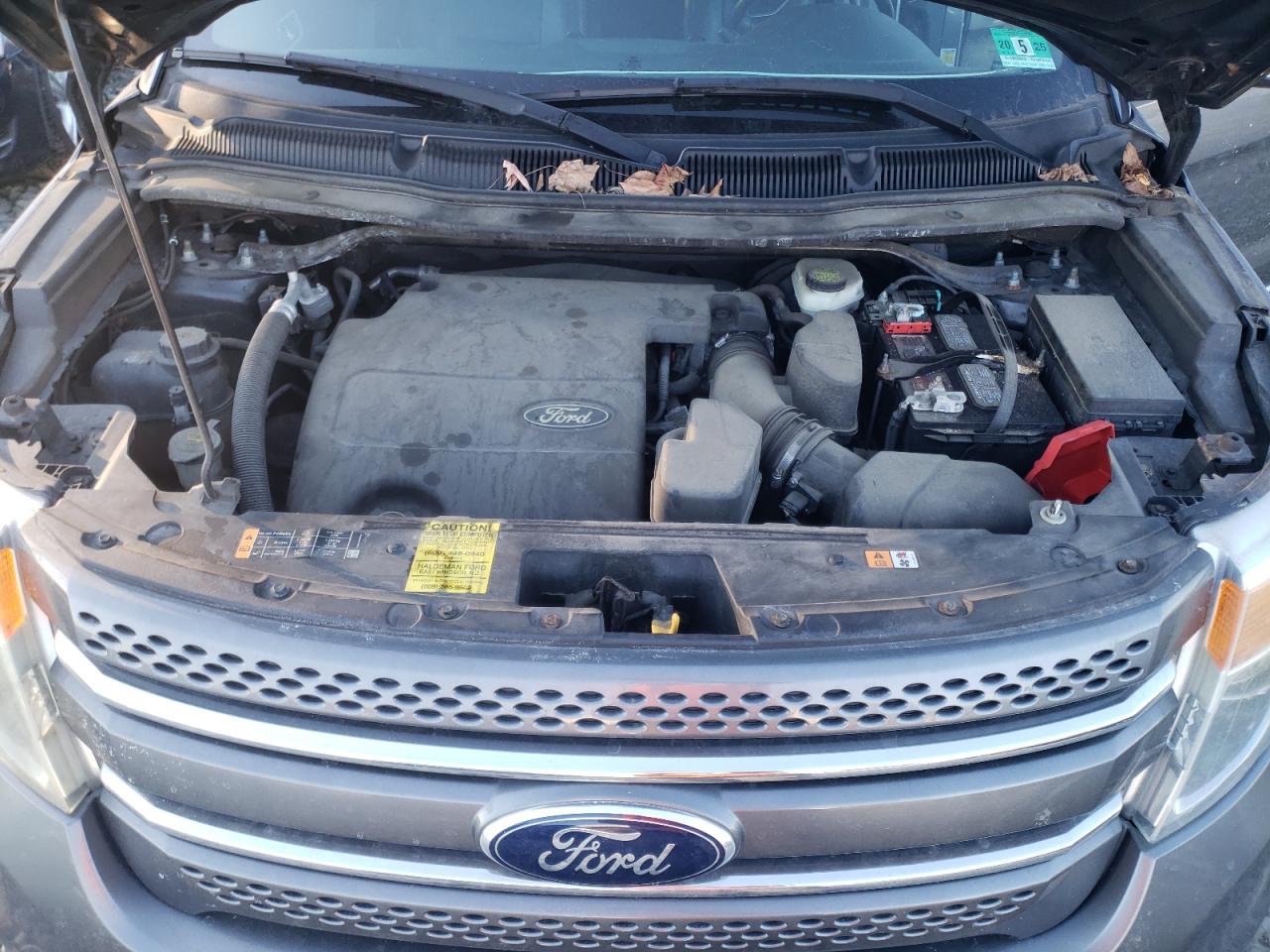 2014 Ford Explorer VIN 1FM5K8F89EGC04849 Copart auction photo, all over damage thumbnail 12