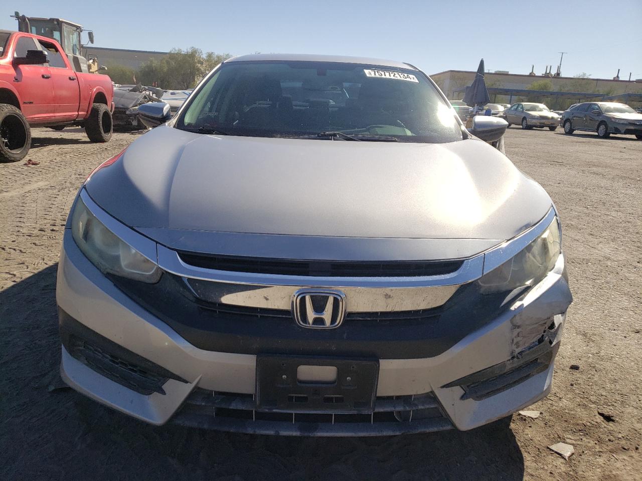 2016 Honda Civic VIN 2HGFC2F58GH541143 Copart auction photo, front end damage thumbnail 5