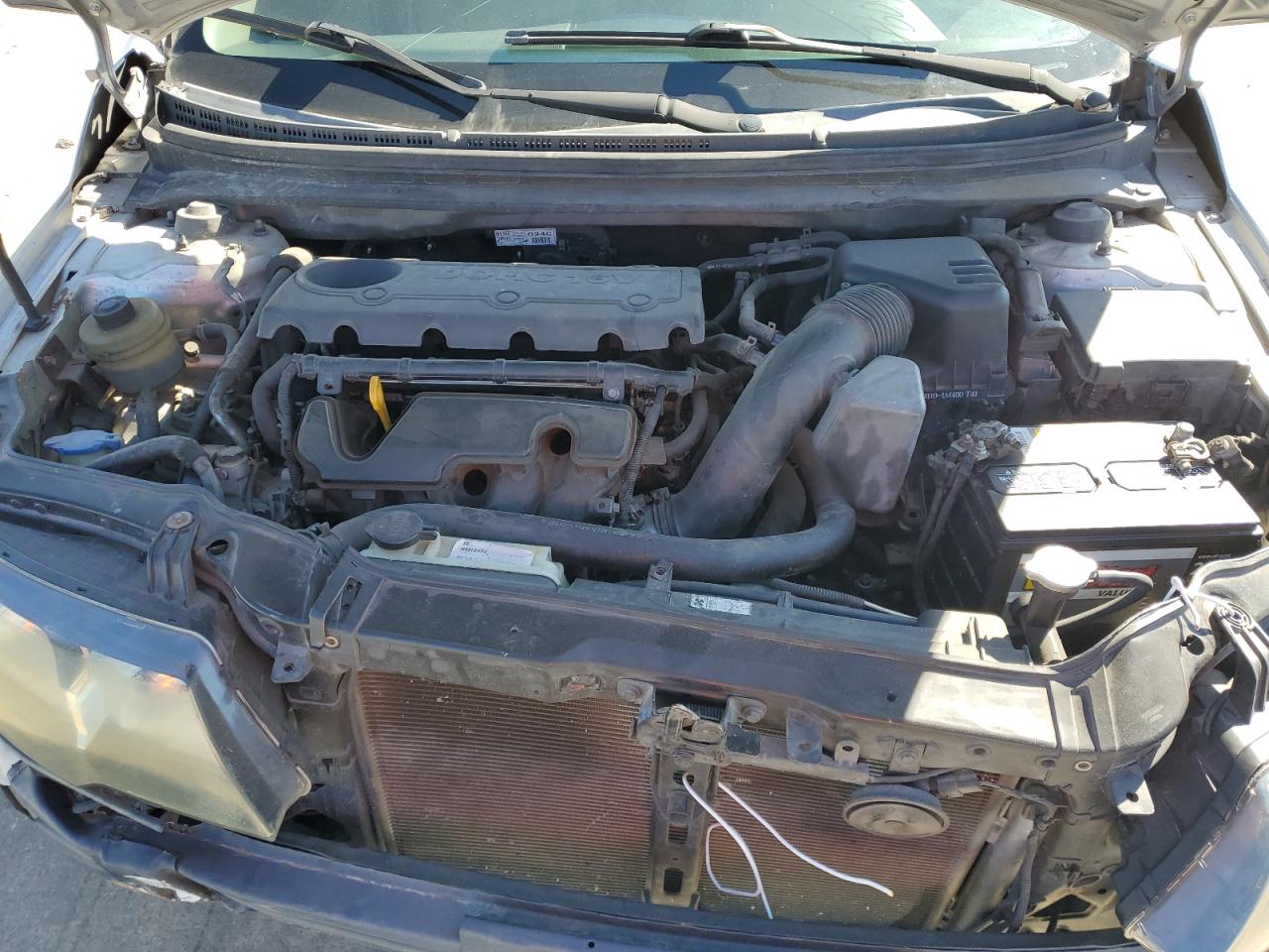 2011 KIA Forte VIN KNAFU4A26B5425022 Copart auction photo, front end / hail damage thumbnail 13